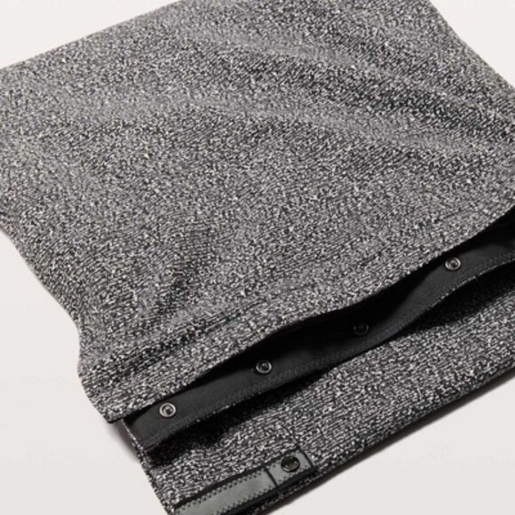 Lululemon Vinyasa Scarf Rulu Reconnect Jacquard Running Luon White Black - Picture 2 of 7